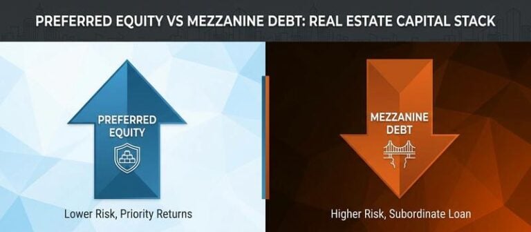 Preferred Equity vs. Mezzanine Debt in a Real Estate Capital Stack