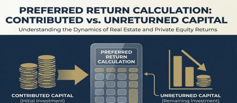 Preferred Return Calculation: Contributed Capital vs. Unreturned Capital
